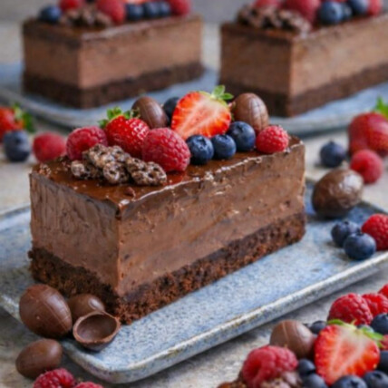 Fatia Mousse Cremosa de Ovomaltine - Gran Finale