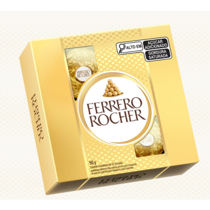 Bombom Ferrero Rocher 4un