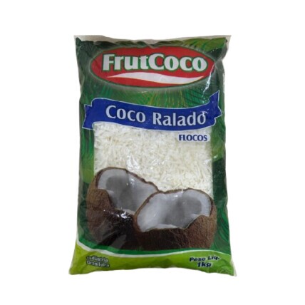 Coco Ralado em Flocos Frutcoco 1 kg – Ingrediente Premium para Confeitaria | Chocolândia
