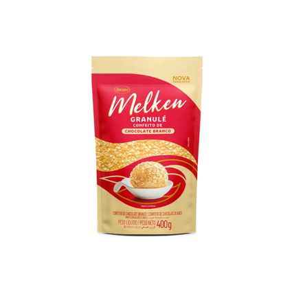 Granulé Chocolate Branco Melken 400g