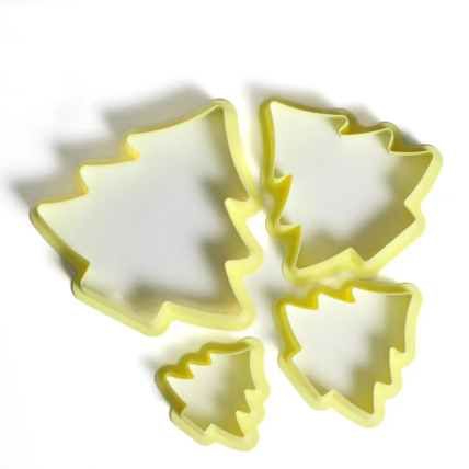 Kit Cortadores de Brownie Árvore 4 un – Bluestar Utensílios Confeitaria | Chocolândia