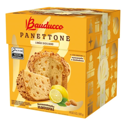 Panettone Bauducco Limão Siciliano 500g