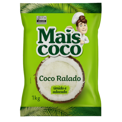 Coco Ralado Mais Coco 1 kg – Ingrediente Natural para Confeitaria e Sobremesas | Chocolândia