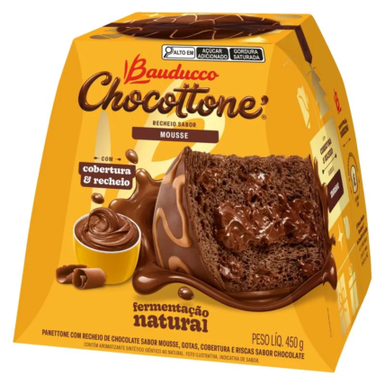 Chocottone Maxxi Bauducco Mousse de Chocolate 450g