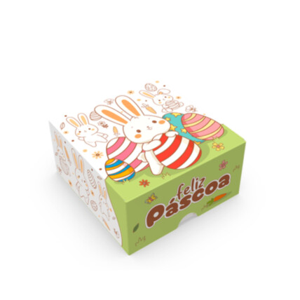 Caixa Practice Ideia para 4 Doces Páscoa Color com 10 Unidades | Chocolândia