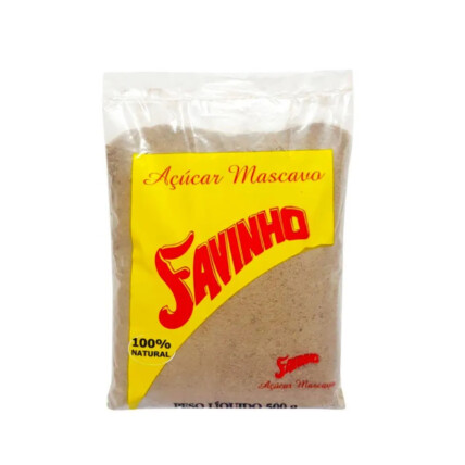 Açúcar Mascavo Favinho 1kg Natural Integral para Culinária e Confeitaria Chocolandia
