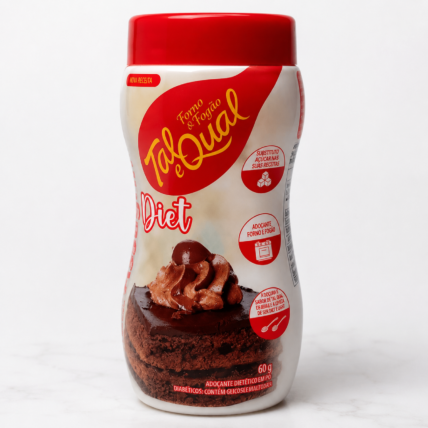 Adoçante Tal e Qual 60g Zero Açúcar para Bebidas e Receitas Chocolândia