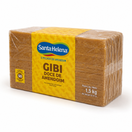 Doce Gibi Santa Helena Pacote com 50 Unidades Tradicional Chocolandia