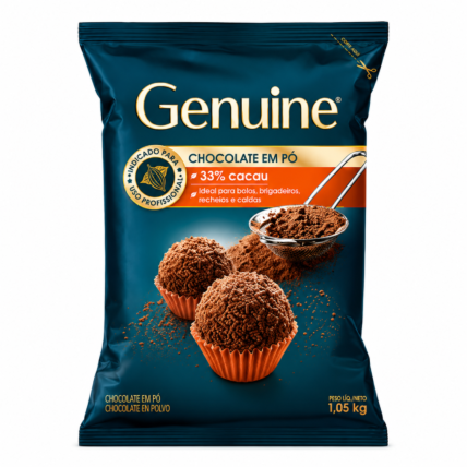 Chocolate em Pó 33% Genuine 1,05kg