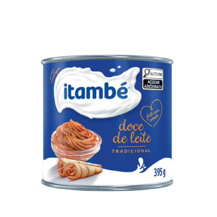 Doce de Leite Itambé Cremoso Tradicional 395g para Sobremesas Chocolandia