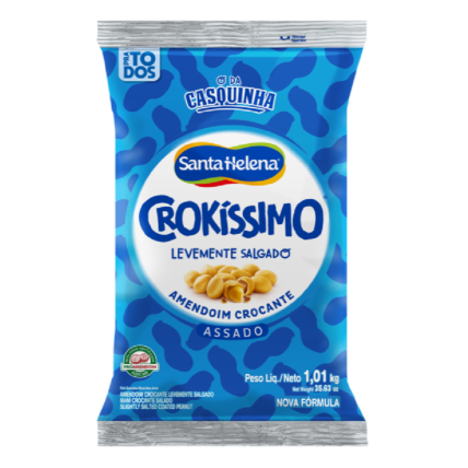 Amendoim Levemente Salgado Crokissimo 1,10kg