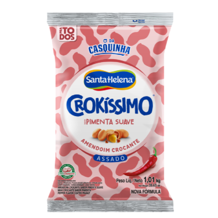 Amendoim Crokissimo Pimenta 1,010kg