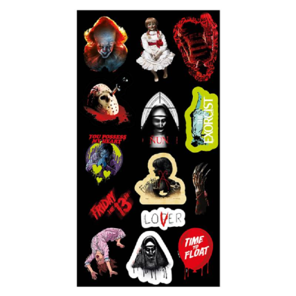 Adesivo Decorativo Halloween Horror Regina 1un para Festa Chocolandia
