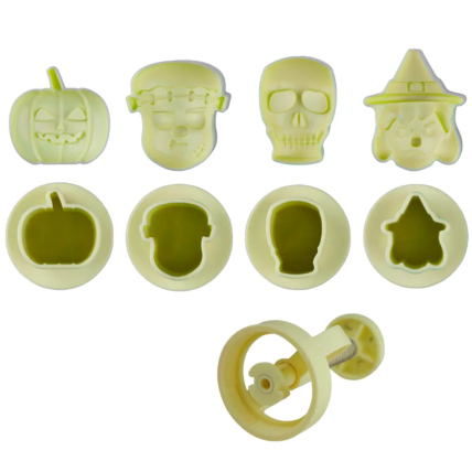 Molde Ejetor Max Halloween 8 Peças Bluestar Un - Chocolandia