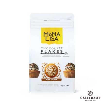 Chocolate Belga em Flocos Grandes Ao Leite Mona Lisa 1kg