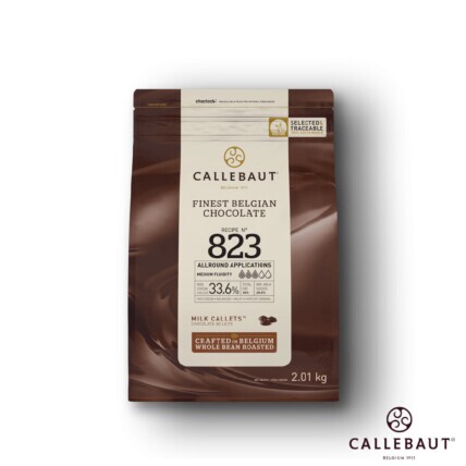 Chocolate em Callets Ao Leite 33,6% Cacau Callebaut 2,01kg