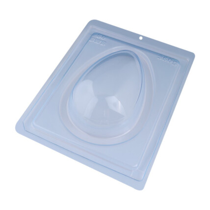 Forma de Acetato com Silicone Especial Ovo de Páscoa Liso 350g BWB Chocolandia