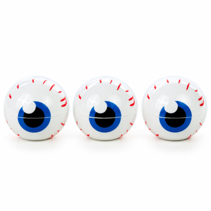Porta-Doces Olhos Assustadores Halloween com 3 Unidades Chocolandia