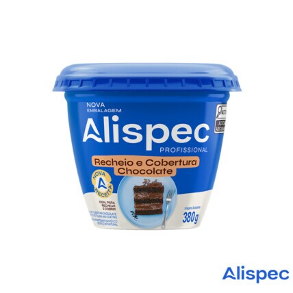 Recheio Chocolate Alispec 380g