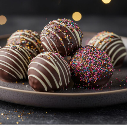 Pão de Mel e Trufas Decoradas + Barra Recheada