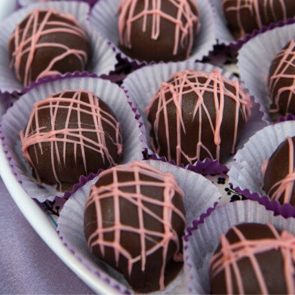 Pão de Mel, Trufas e Cones Trufados 