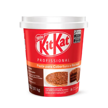 Pasta Cremosa Kit Kat Spread Nestlé 1,01 kg – Recheio e Cobertura Profissional | Chocolândia