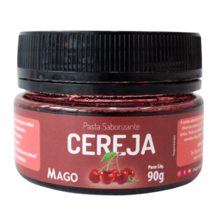 Pasta Saborizante Cereja 90g Mago para Confeitaria Chocolandia