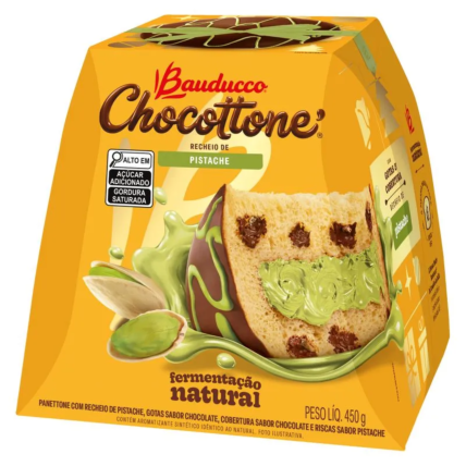 Chocottone Maxxi Bauducco Pistache 450g