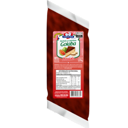 Recheio Forneável Xamego Bom Goiaba 1,01 kg – Pasta Profissional para Confeitaria | Chocolândia
