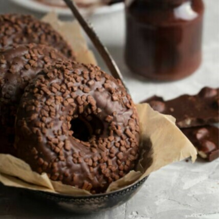 Rosca de chocolate 