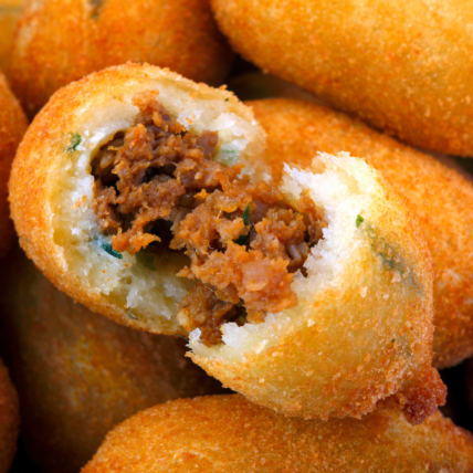 Salgados fritos 