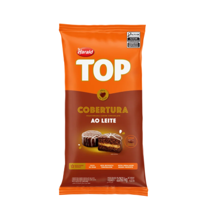 Cobertura de Chocolate Ao Leite em Gotas Fracionada Top 2,05kg