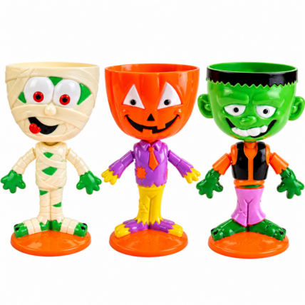 Copo Sortido Halloween Dia das Bruxas 17x8cm Silver Festas Chocolandia