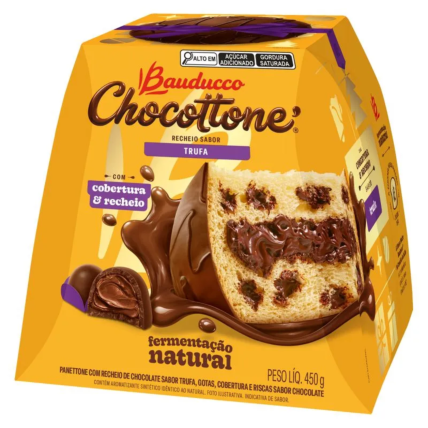 Chocottone Maxxi Bauducco Trufa de Chocolate 450g